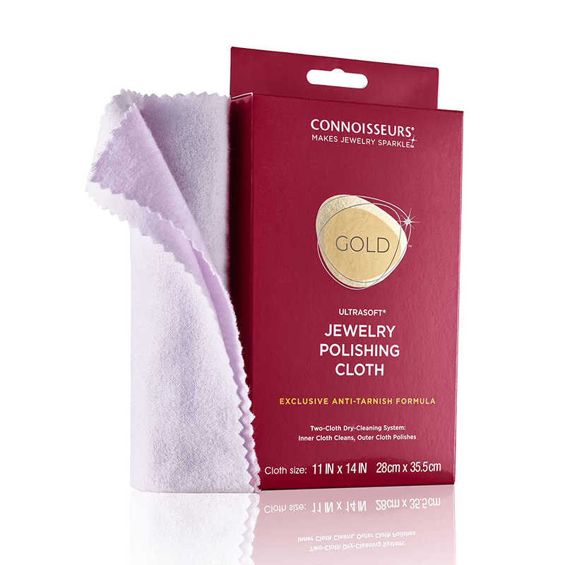 Watch Polishing Cloth - Connoisseurs Panno per lucidare l'oro 28x35,5