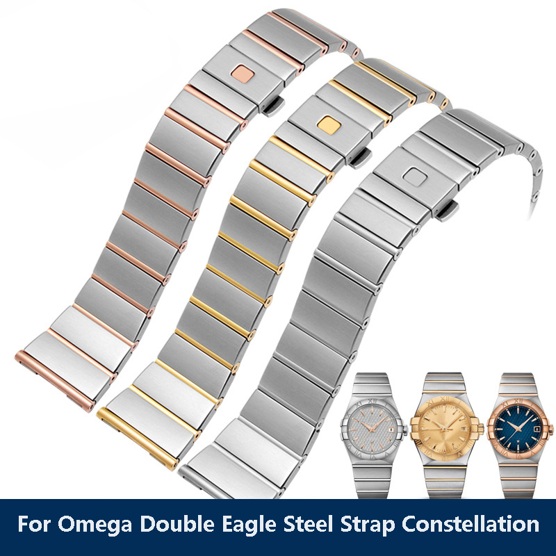 Watches Omega - Cinturino in Acciaio per Omega Double