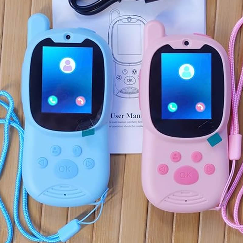 Smartwatch Watches For Kid Boy Waterproof - Walkie Talkie Carini 2 Pezzi Ricaricabili