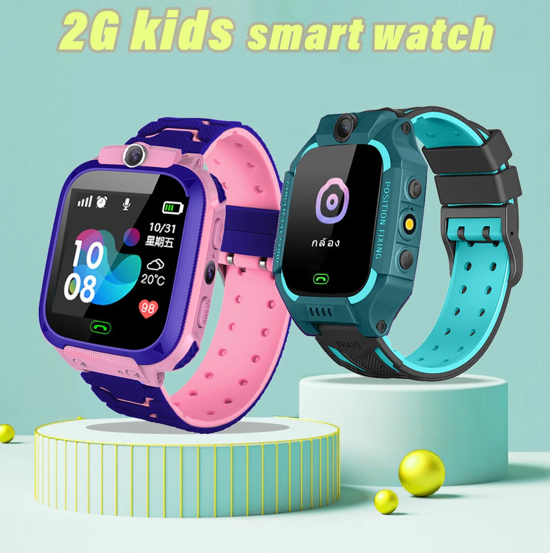 Smartwatch Watches For Kid Boy Waterproof - Q12 Bambini Smart Watch 2G SOS