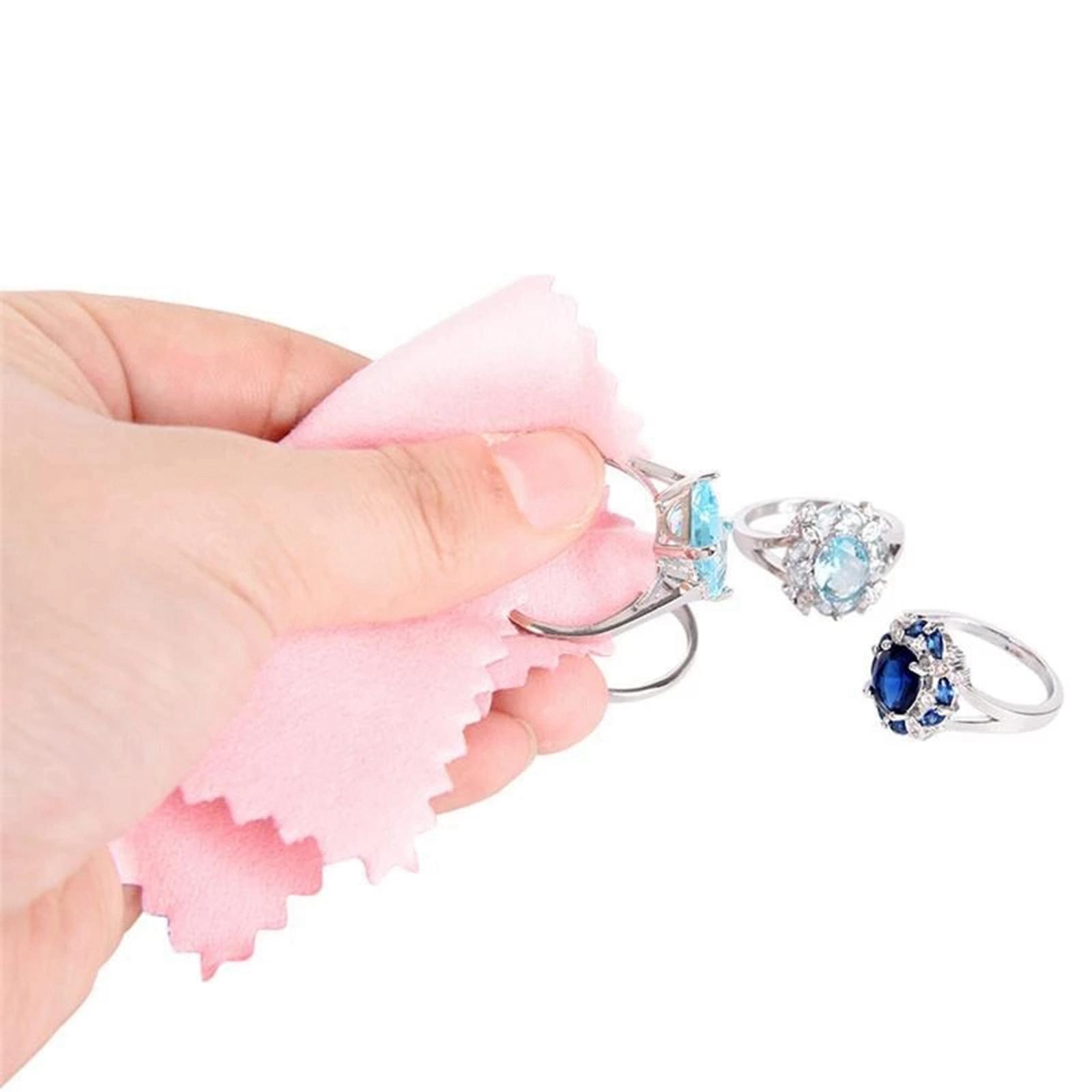 Watch Polishing Cloth - 50 Pezzi di Panni per Pulizia