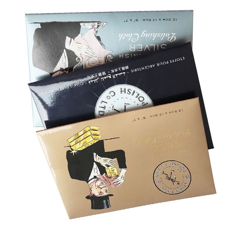 Watch Polishing Cloth - Panno lucidante multicolore per gioielli in