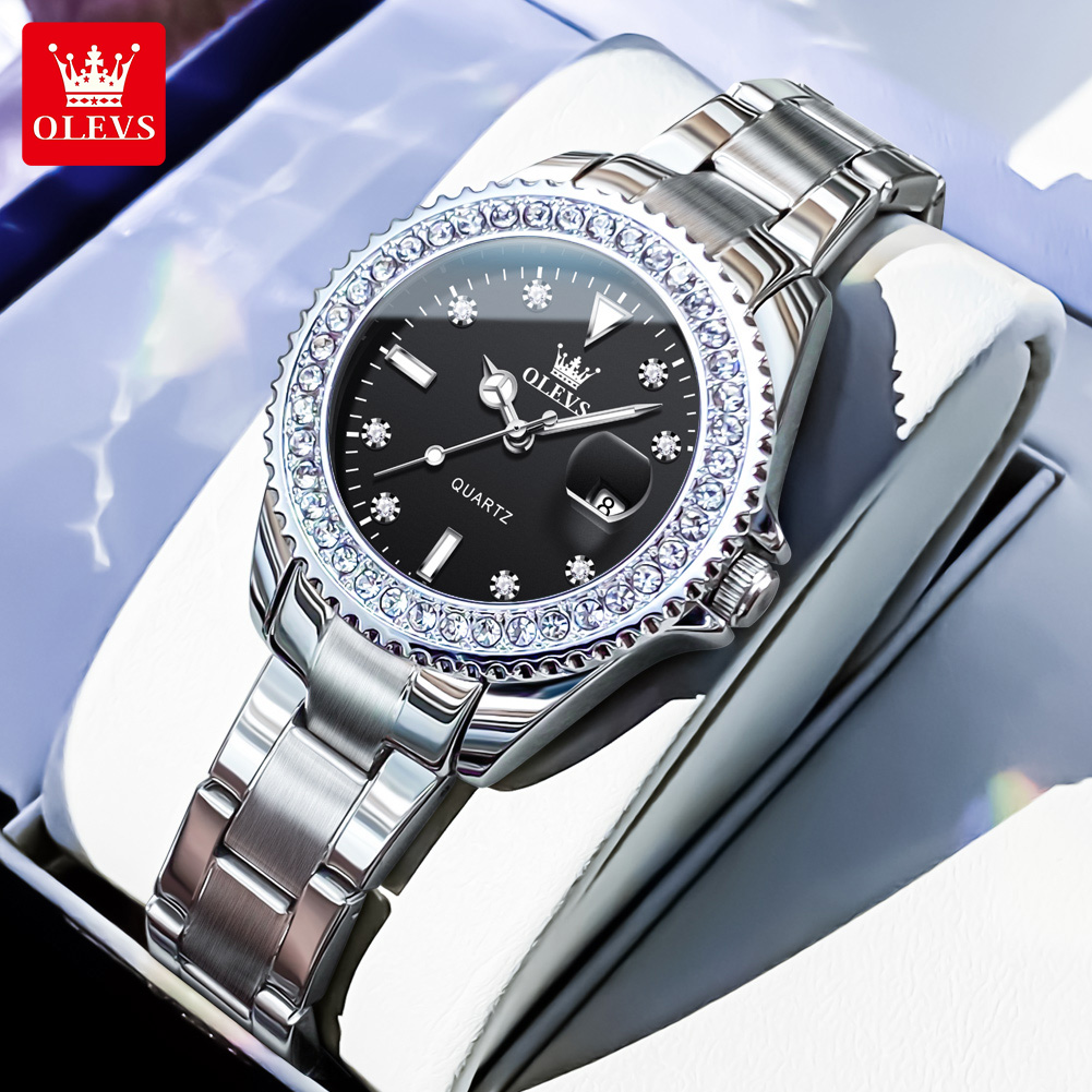 Luxury Ceramic Watch - OLEVS Orologio al quarzo di marca