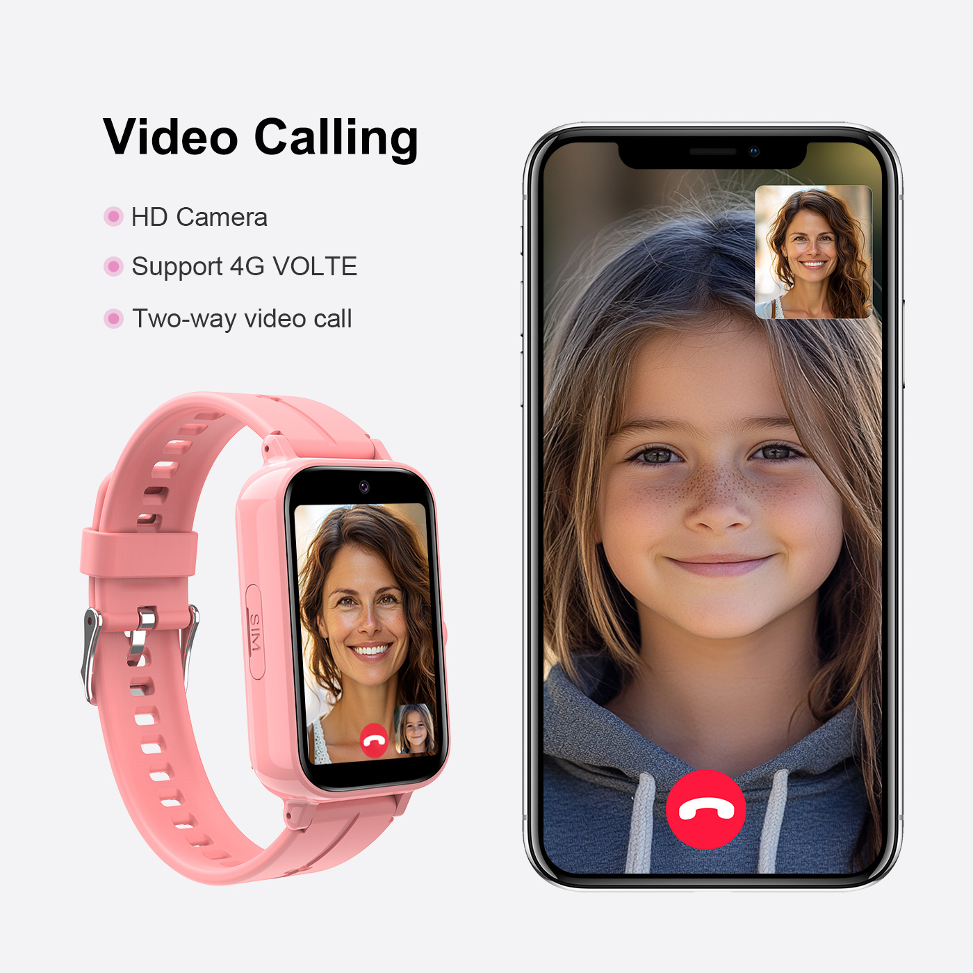 Smartwatch Watches For Kids With Gps - Orologio intelligente per bambini Orologio per