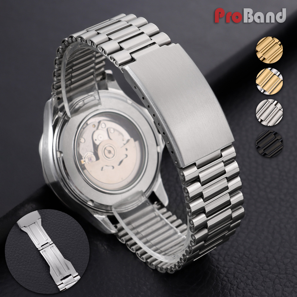 Seiko Watches Smartwatch - Cinturino in metallo per orologio 18mm
