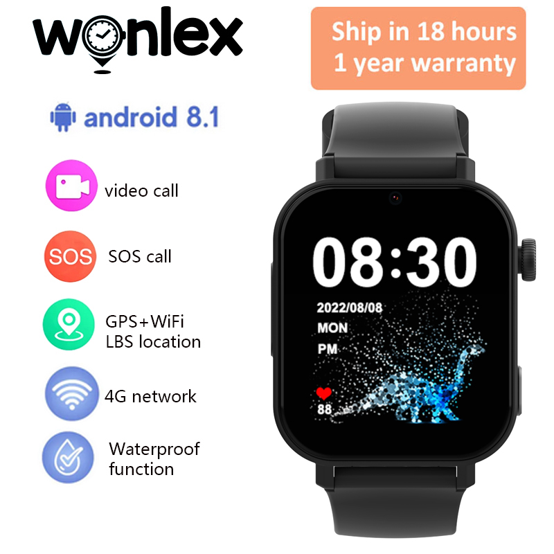 Smartwatch Watches For Kids With Gps - Wonlex KT36 4G Smart Watch Bambini