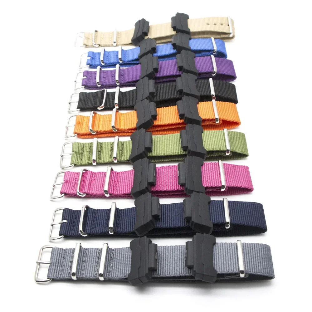 Casio Watches Smartwatch - Cinturino per orologio a righe per