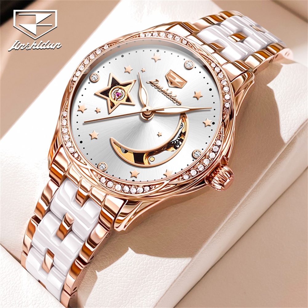 JSDUN Orologi da donna Lusso E - Luxury Ceramic Watch recensione e prezzo