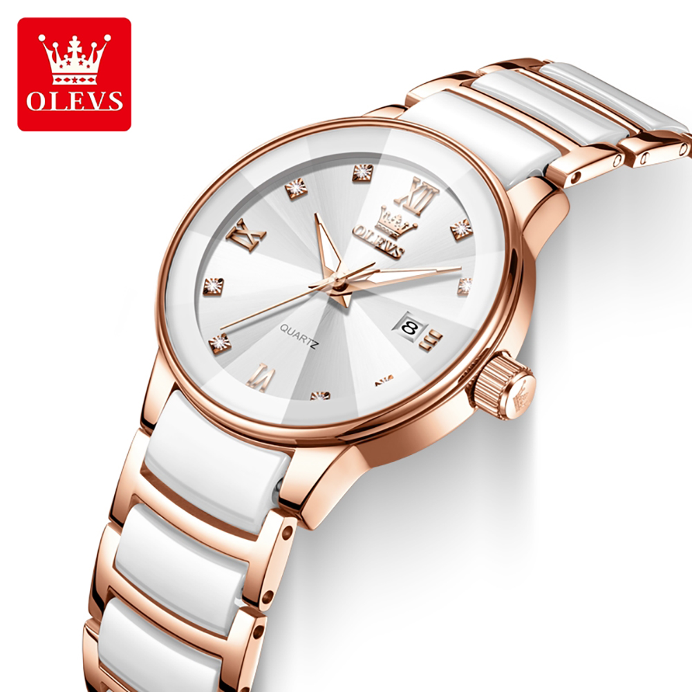 Orologio da donna OLEVS 7114 i - Luxury Ceramic Watch recensione e prezzo