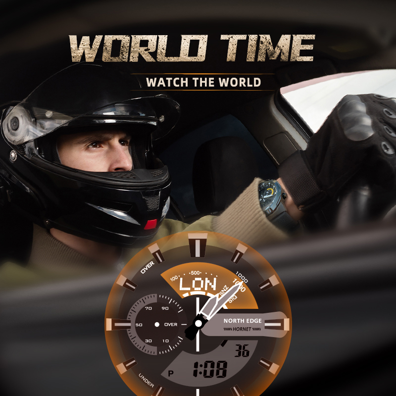NORTH EDGE Orologio intelligen - Smartwatch Army Watches For Men recensione e prezzo