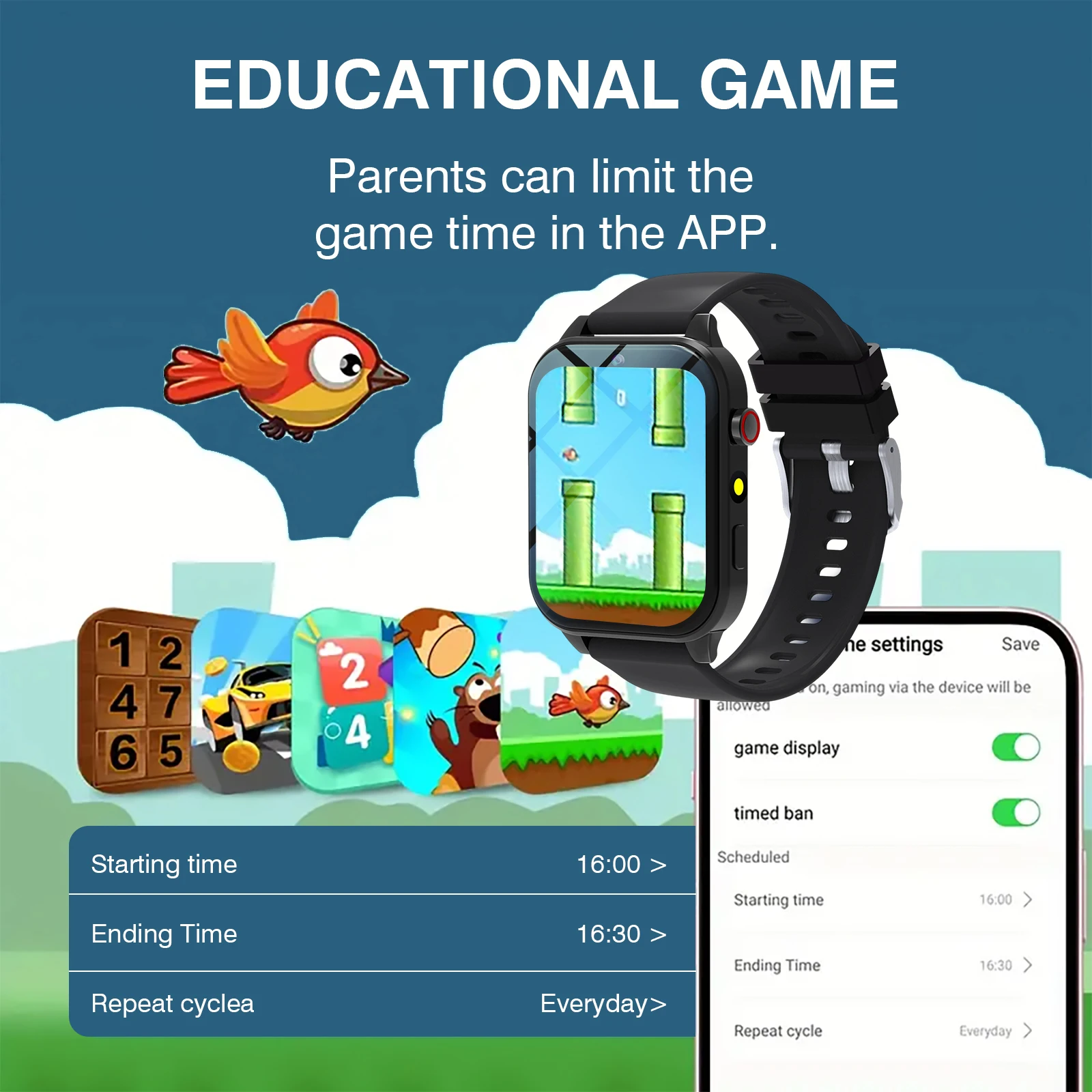 Orologio intelligente per bamb - Smartwatch Watches For Kid Boy Waterproof recensione e prezzo