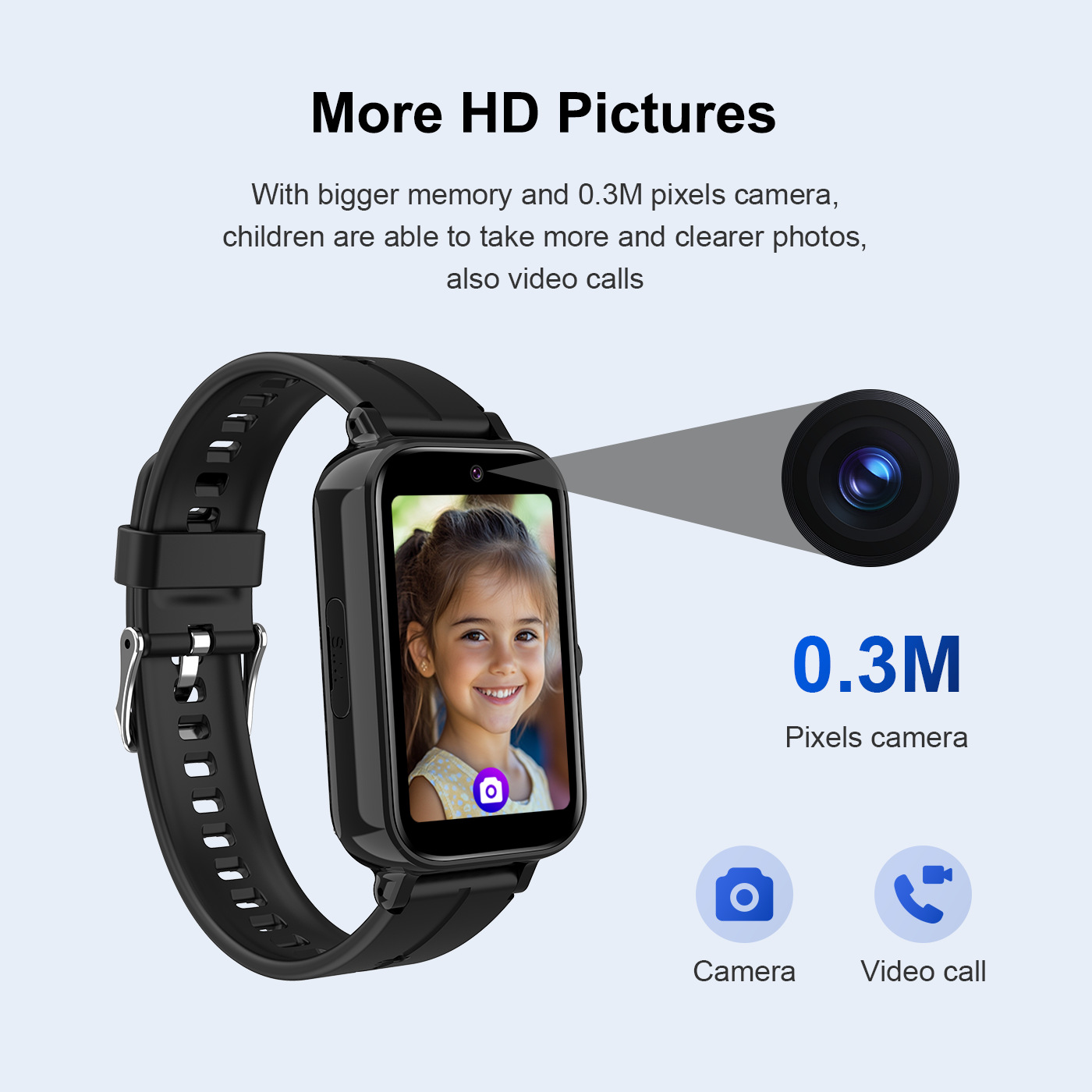Orologio intelligente per bamb - Smartwatch Watches For Kids With Gps recensione e prezzo