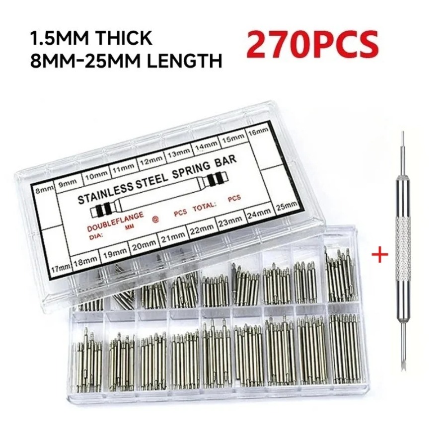 270 pz/scatola Barre a Molla i - Spring Bar Tool recensione e prezzo