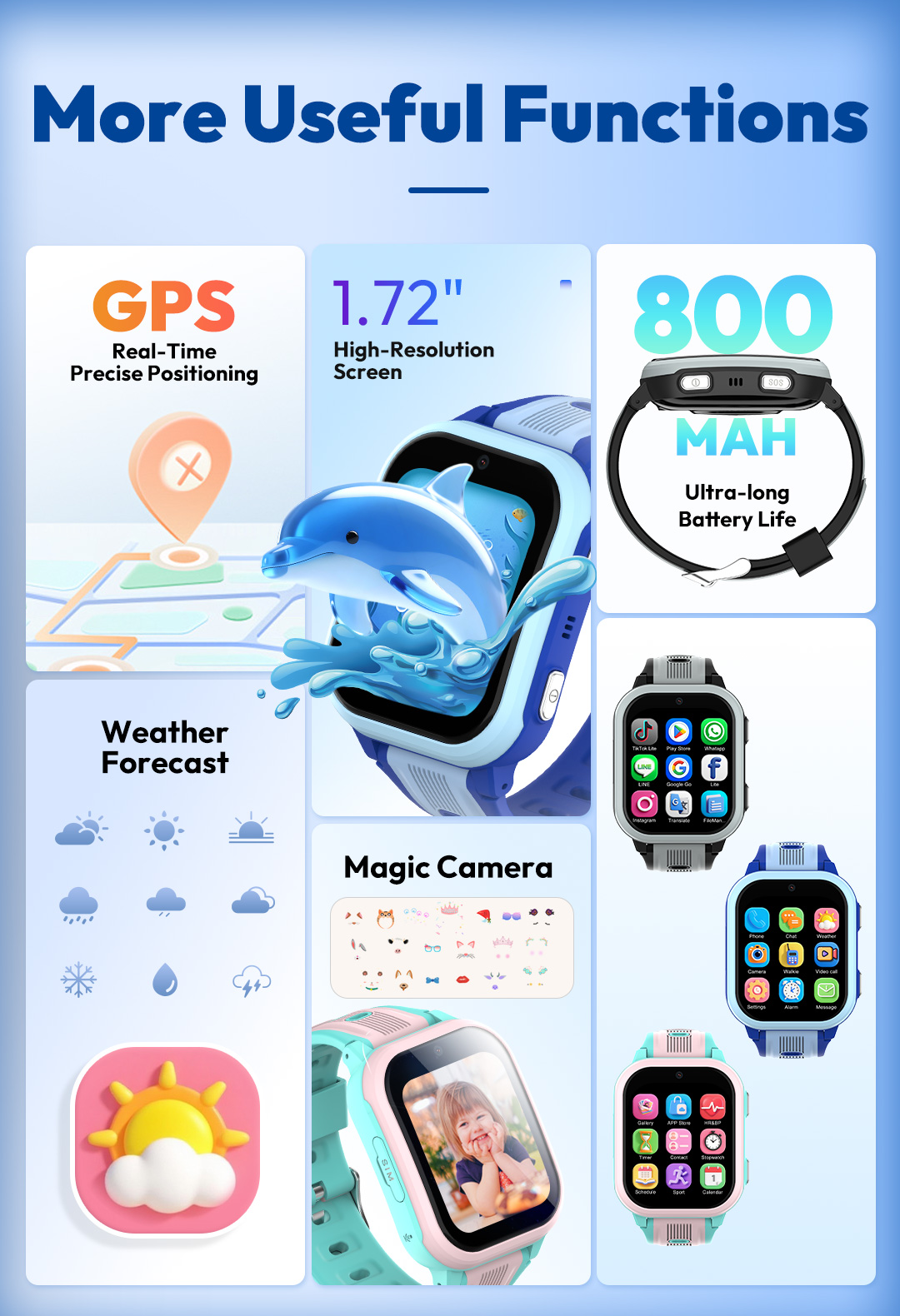 Smartwatch KT41 - Orologio Tel - Smartwatch Watches Gift For Boys On Birthday recensione e prezzo