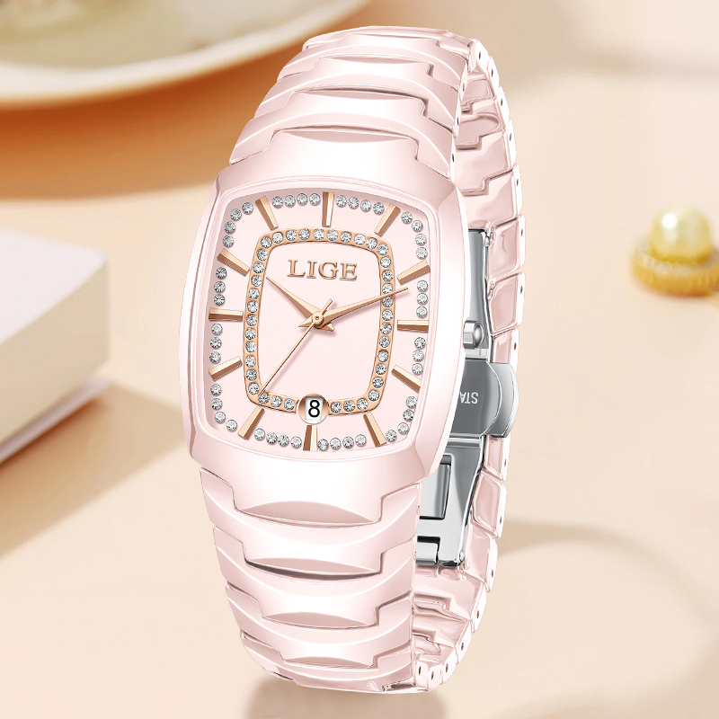 LIGE Orologi al Quarzo Elegant - Luxury Ceramic Watch recensione e prezzo
