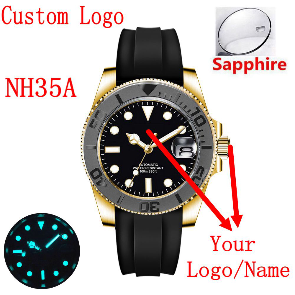 Logo personalizzato 40mLuxury  - Luxury Ceramic Watch recensione e prezzo