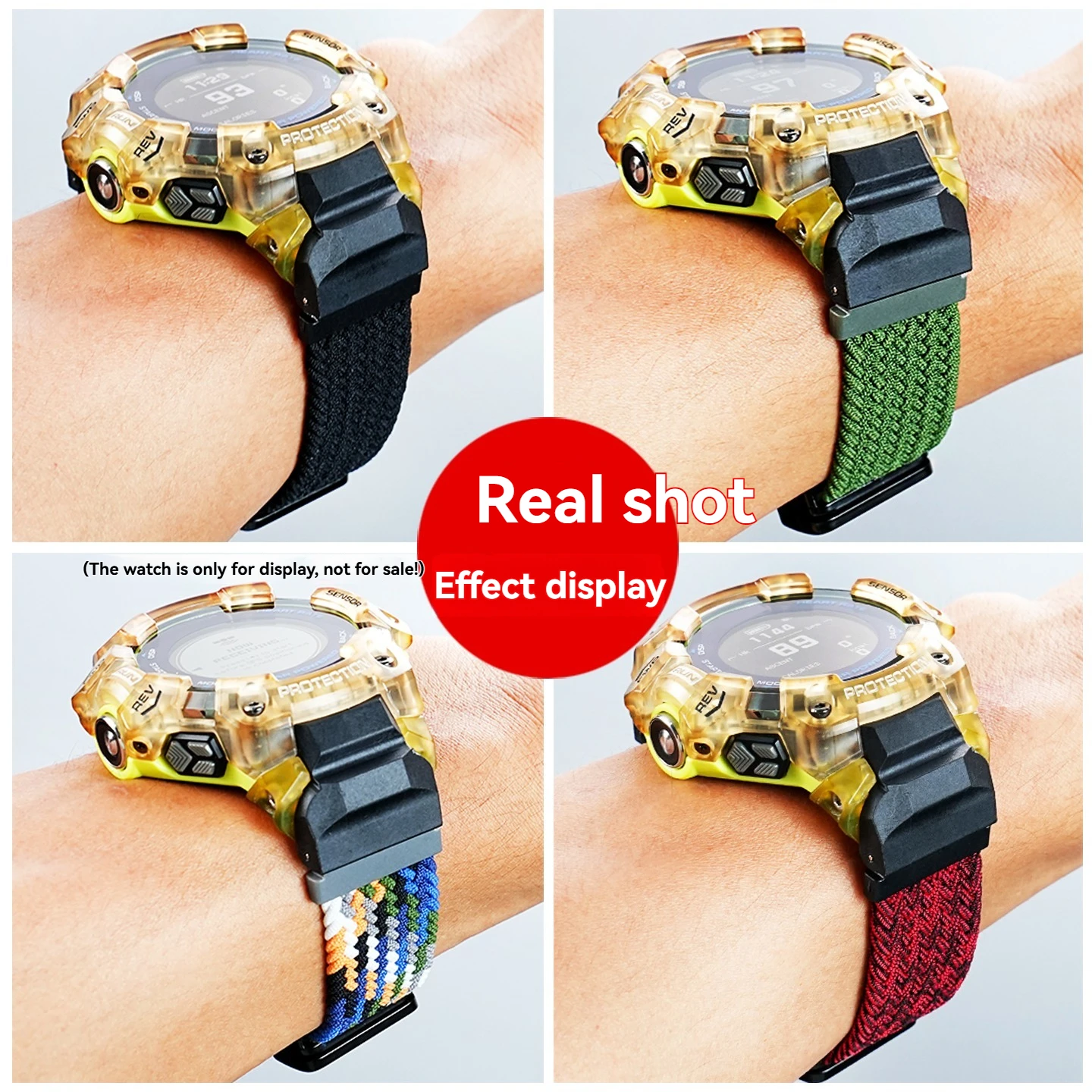 Cinturino in nylon elastico GB - Casio Watches Smartwatch recensione e prezzo