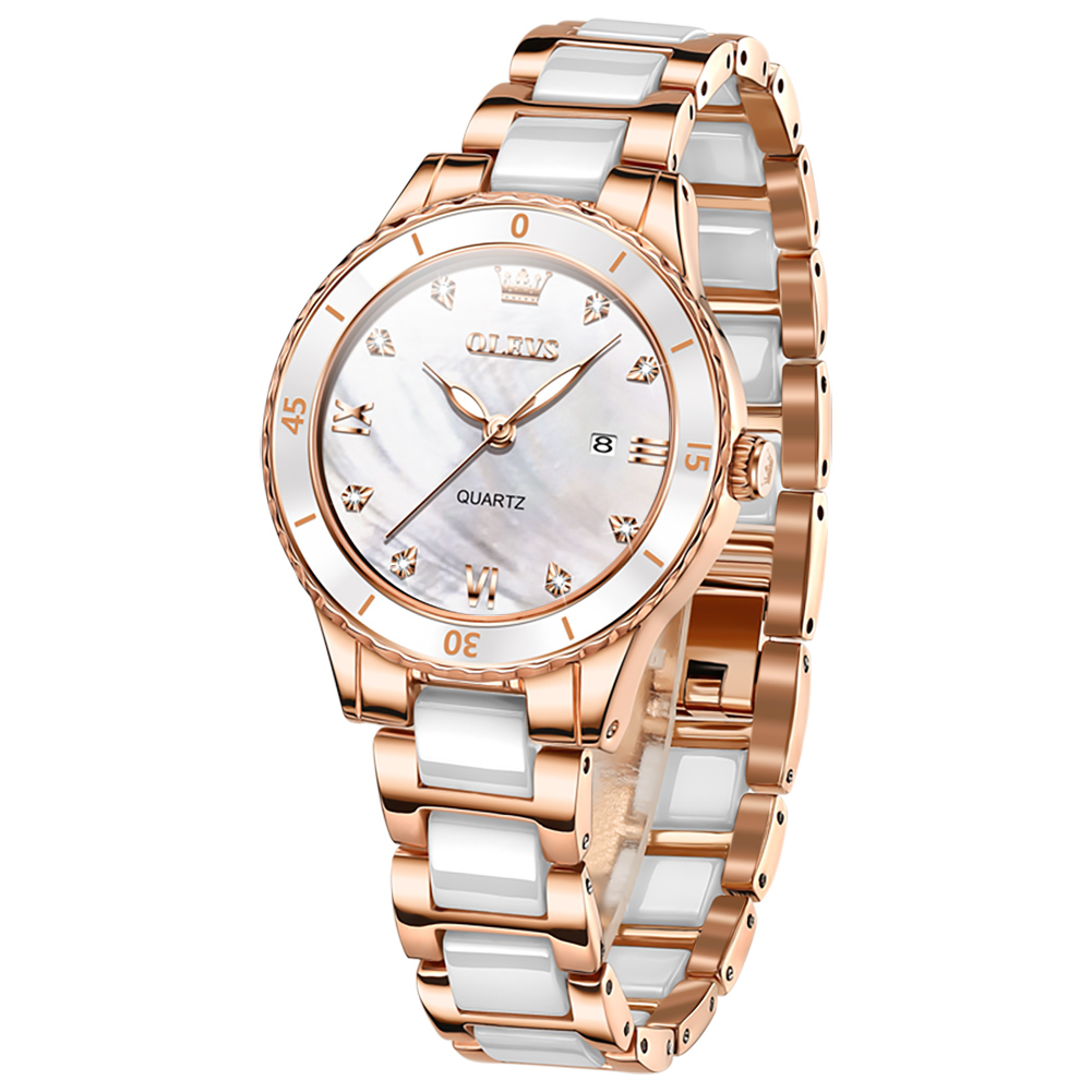 OLEVS Orologio da Polso al Qua - Luxury Ceramic Watch recensione e prezzo