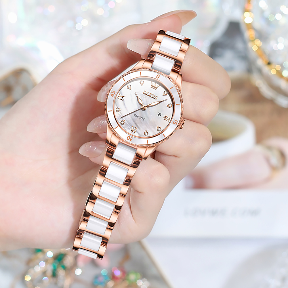 OLEVS Orologio da Polso al Qua - Luxury Ceramic Watch recensione e prezzo